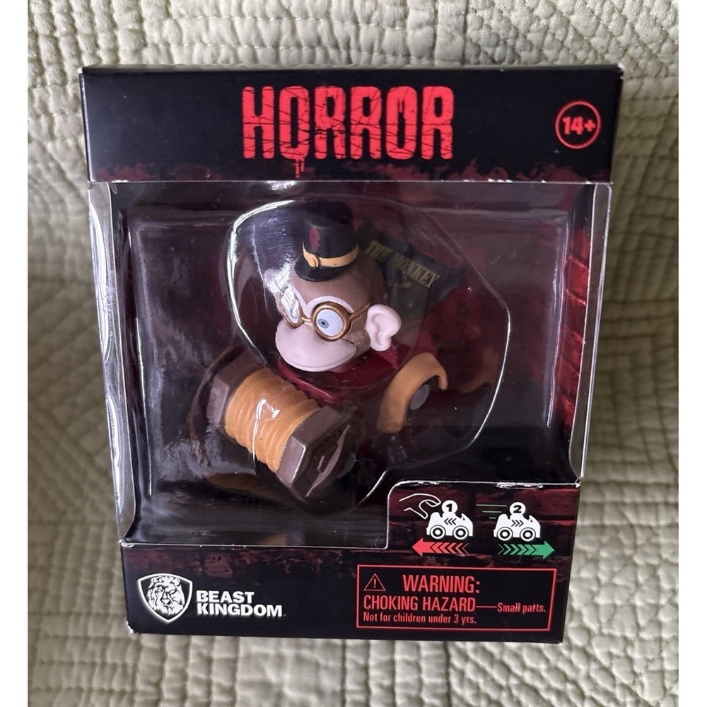 HORROR Zoom Hero Accordion Monkey 14+ By YuMe Toys New in Box